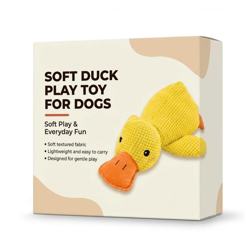 Soft Duck Play Toy for Dogs