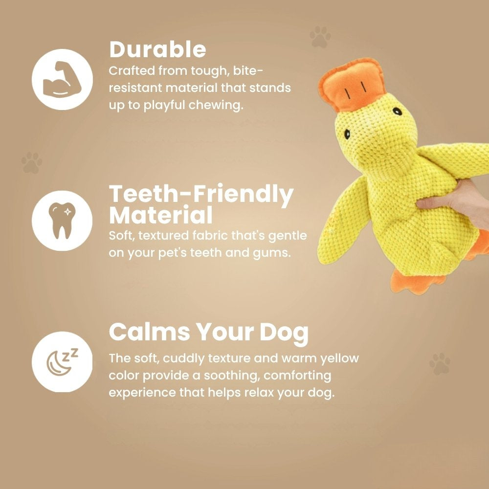Soft Duck Play Toy for Dogs