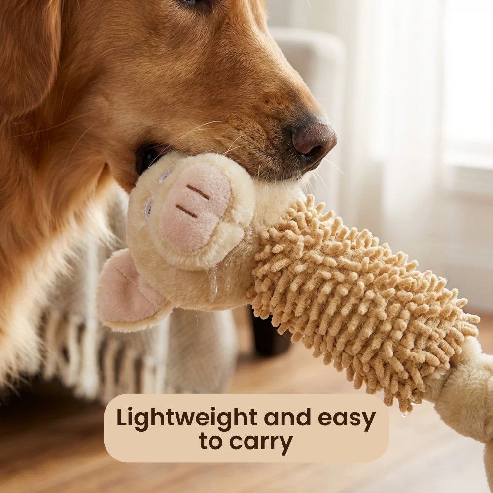 Plush Chew & Tug Toy for Dogs