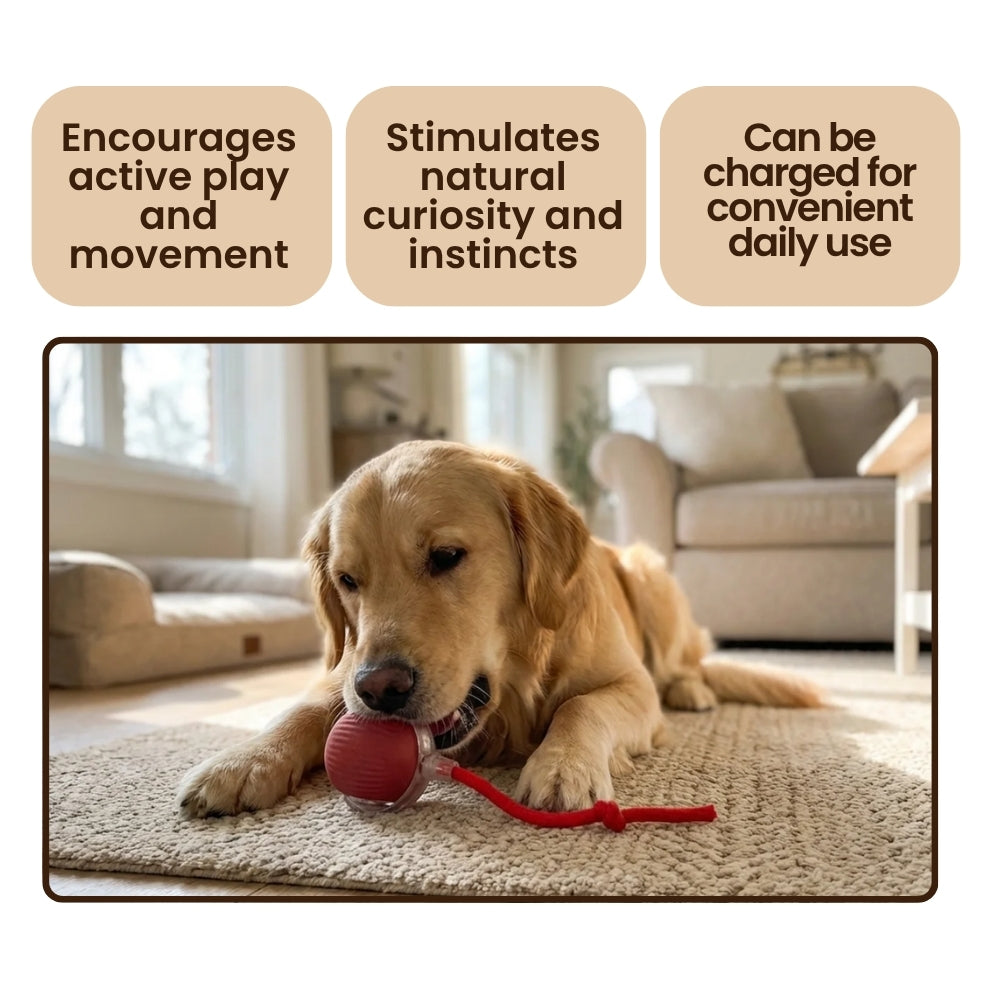 Interactive Smart Ball for Dogs