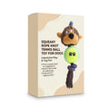 Squeaky Rope Knot Tennis Ball Toy for Dogs